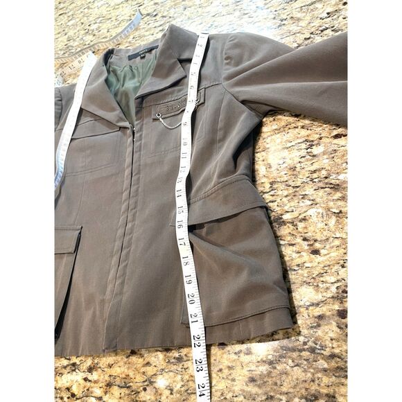 Celyn b. women 8us/44 Italian jacket hooks closer Italy black - Picture 5 of 7